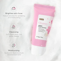 REAROYA Vitamin C Facial Cleanser – Deep Cleansing, Brightening & Moisturizing Face Wash (50g)