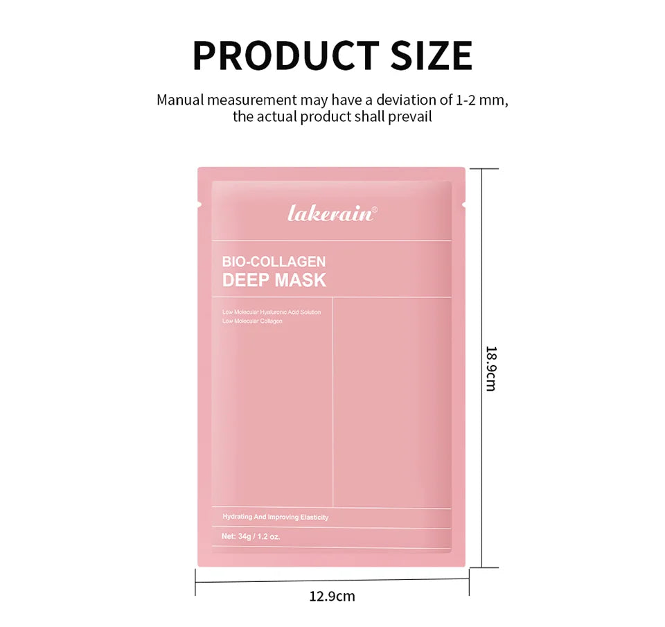 Bio-Collagen Deep Hydrogel Mask – Overnight Hydration, Pore Minimizing & Firming | ibcccndc