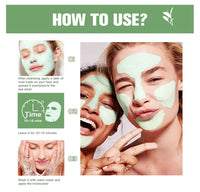 Green Tea Mud Clay Face Mask – Deep Pore Cleansing, Blackhead Removal & Oil Control Skin Treatment for All Skin Types (100g)