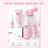 Sakura Skin Care Set – 5 or 6-Piece Collection