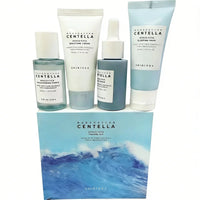 SKIN1004 Centella HyaluCica Travel Kit – 4-Piece Korean Skincare Mini Set (Toner, Serum, Sleeping Pack & Cream)