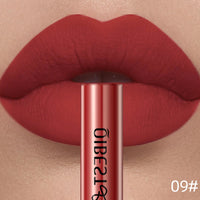 QiBest Velvet Matte Lipstick - Waterproof Long-Lasting Lip Tint