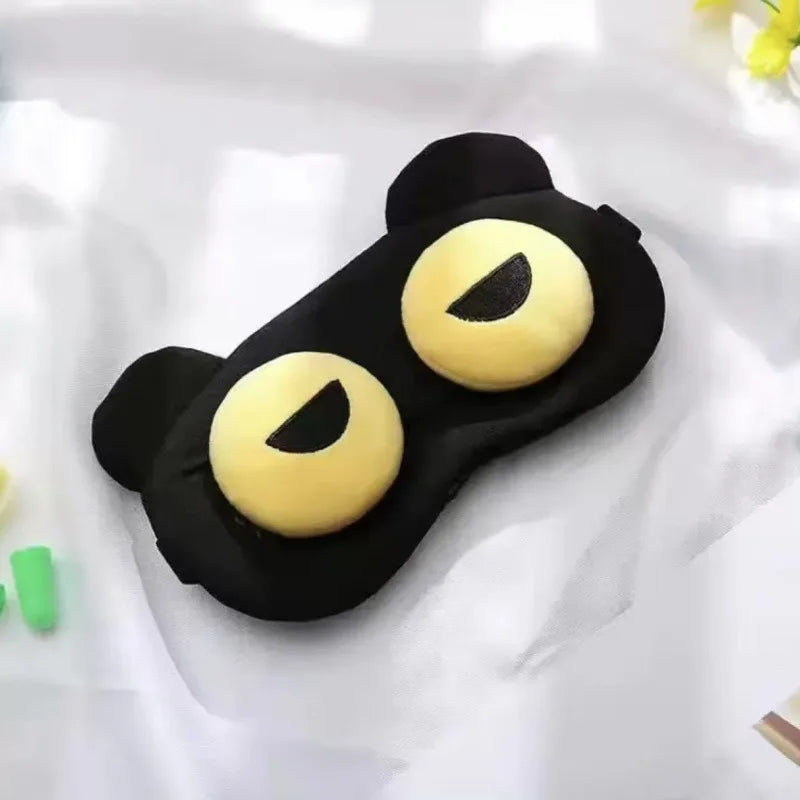Cute Sleep Eye Mask – Light Blocking, Breathable & Comfortable for Kids & Adults