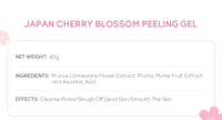 FENYI Japan Cherry Blossom Peeling Gel – Brightening & Deep Cleansing Facial Scrub with Hyaluronic Acid (60g)