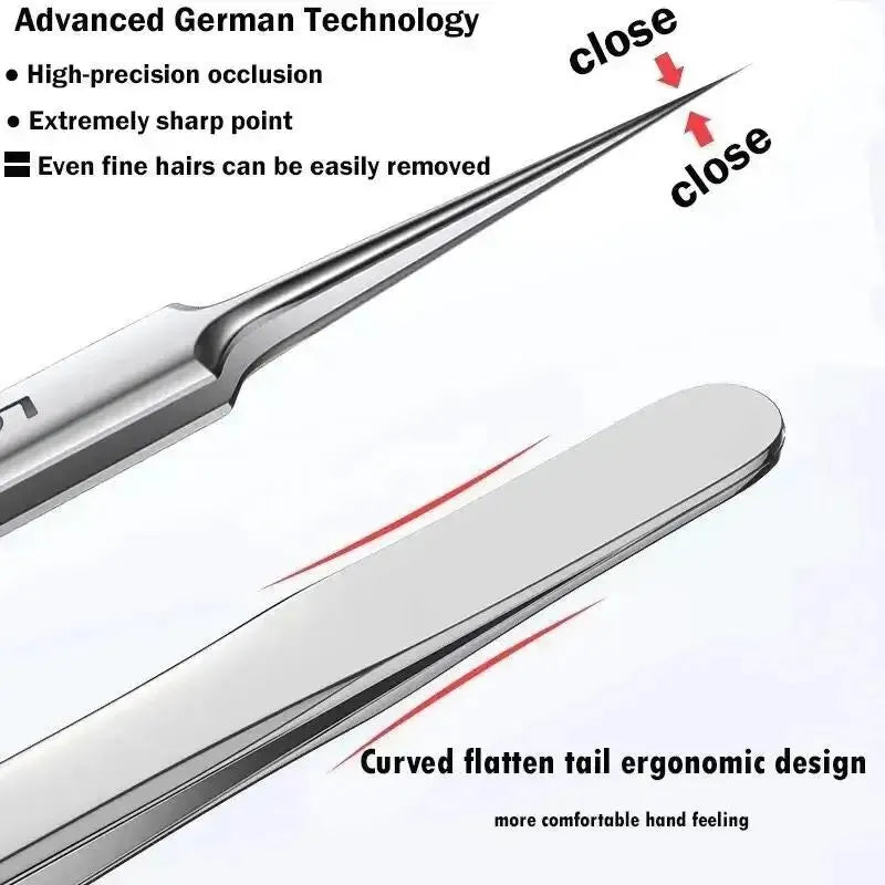 11-Piece Blackhead & Ingrown Hair Removal Tool Set – Acne Needles, Pore Cleaner & Tweezers Kit