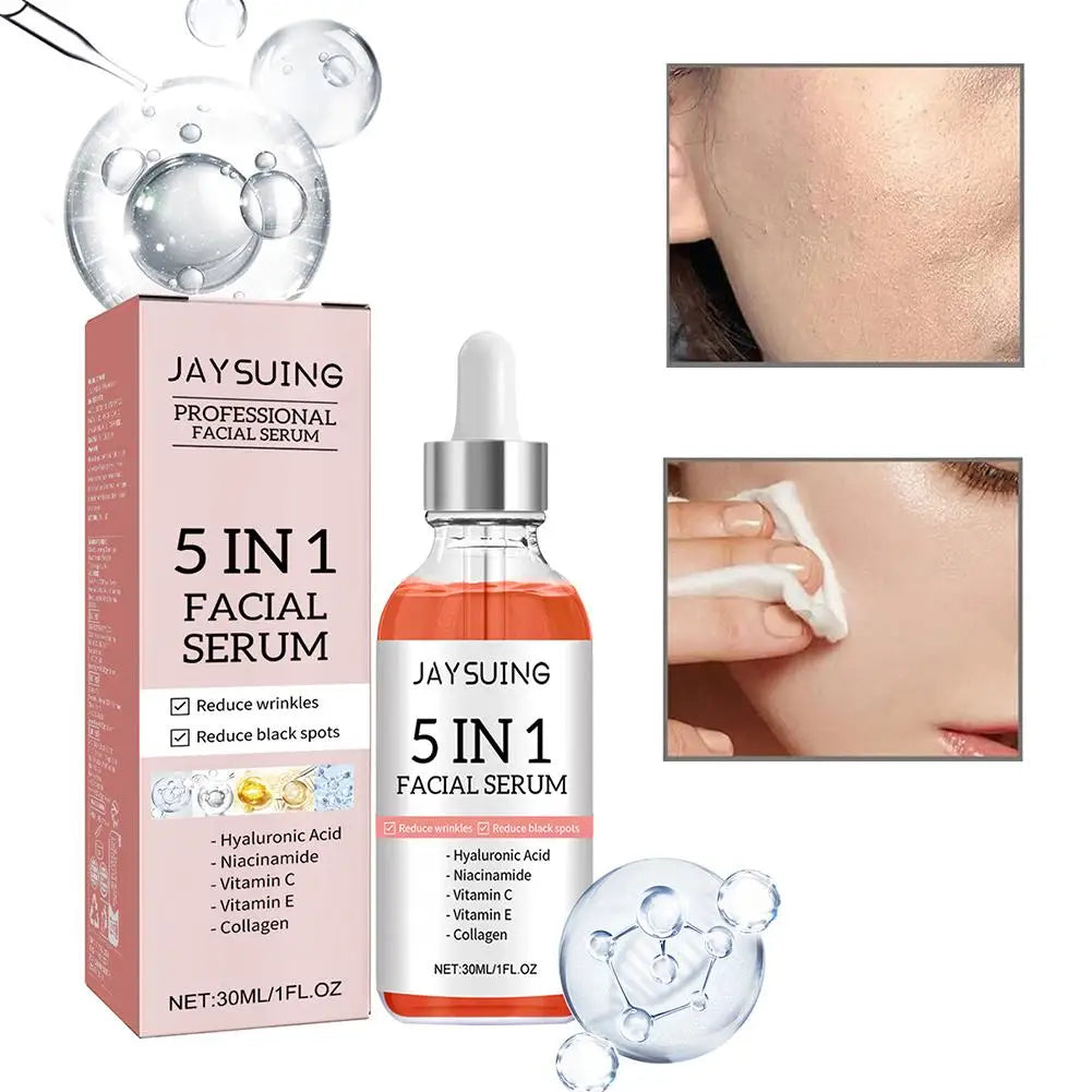 5-in-1 Vitamin C & Hyaluronic Acid Face Serum