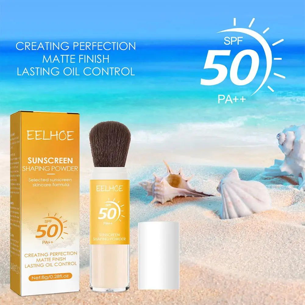 Eelhoe SPF50 Sunscreen Loose Powder – Oil Control, Invisible Pore & Matte Finish for Women | Buyer's Choice