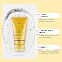 HOYGI Kojic Acid & Turmeric Overnight Peel-Off Face Mask – Anti-Aging, Brightening & Pore-Minimizing Treatment for Women (75g)