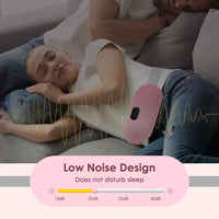 Menstrual Heating Pad & Abdominal Massager Belt – Wireless Cramp Relief with 4 Heat Levels