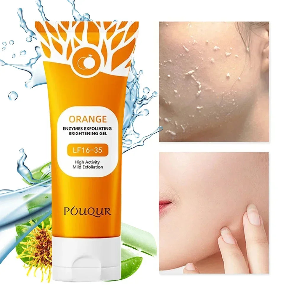 EELHOE Exfoliating Peeling Gel – Brightening & Moisturizing Facial Scrub for Smooth, Nourished Skin