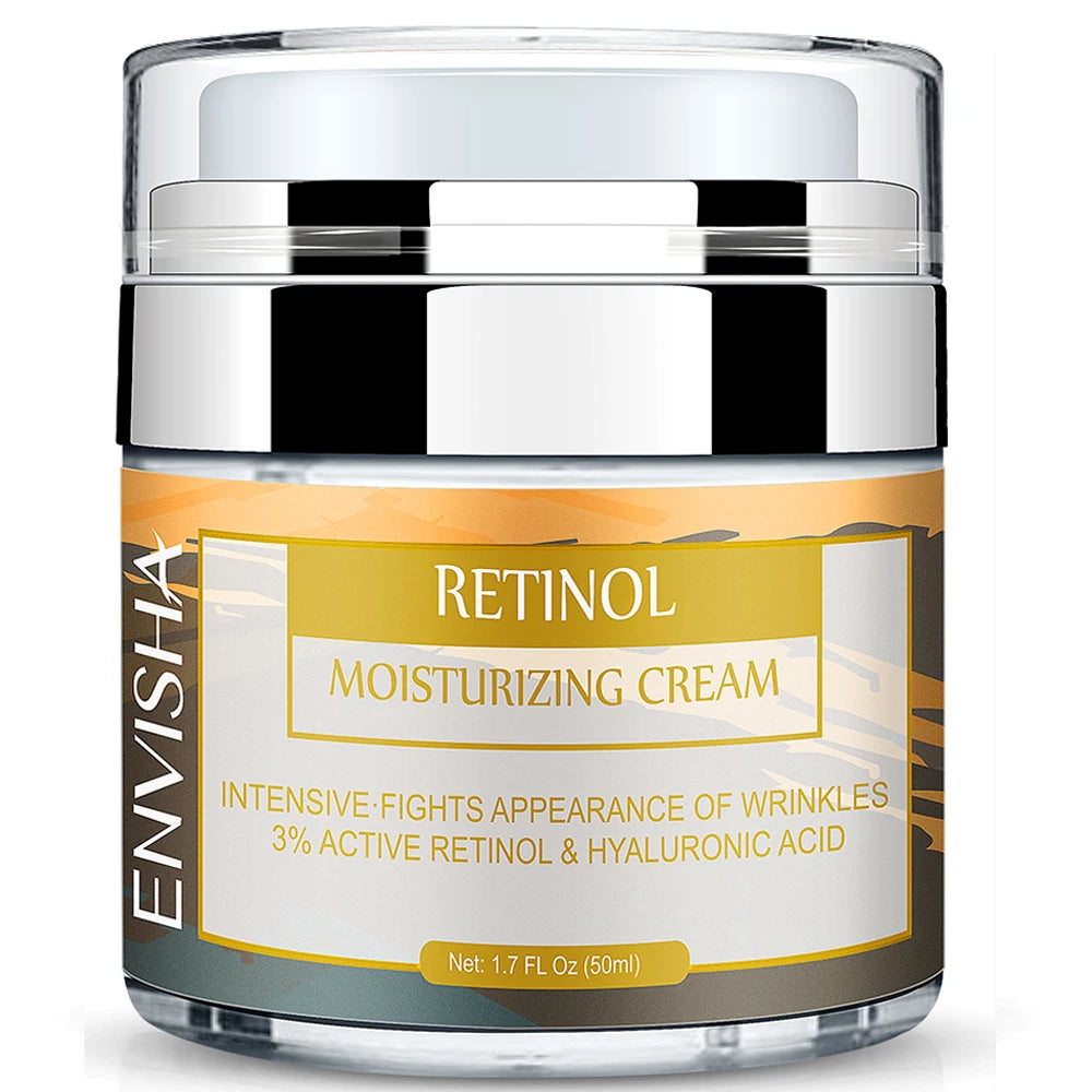 ENVISHA Anti-Aging Face Cream – Collagen, Hyaluronic Acid & Vitamin C Moisturizer (50ml)