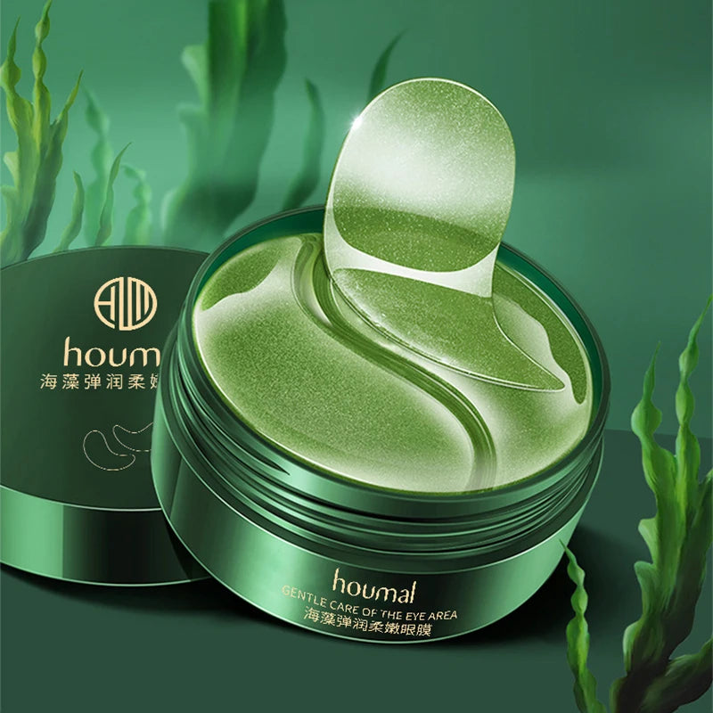 BIOAQUA Gold Crystal Collagen Eye Mask Patches – 60 Pieces, Dark Circles & Firming