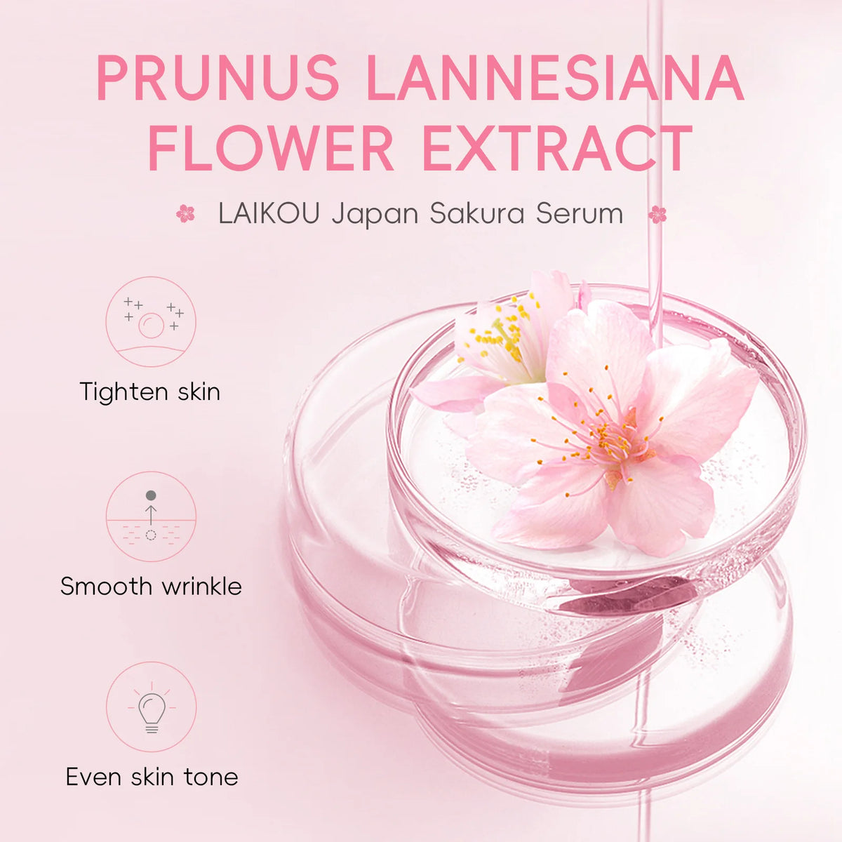 LAIKOU Sakura Brightening Face Serum
