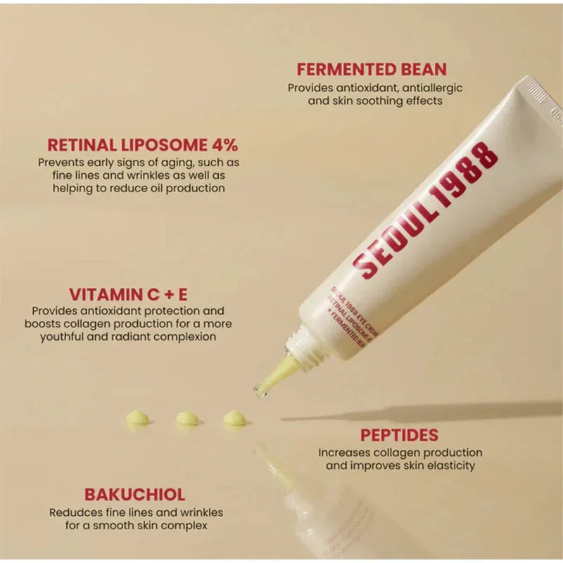 Korean Retinol Serum With Black Ginseng Niacinamide Vitamin C Anti Aging