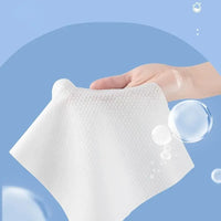 Non-Woven Disposable Face Towels – Thick Soft Washcloths for Makeup Removal & Skin Care, 100 Count (15x20cm)