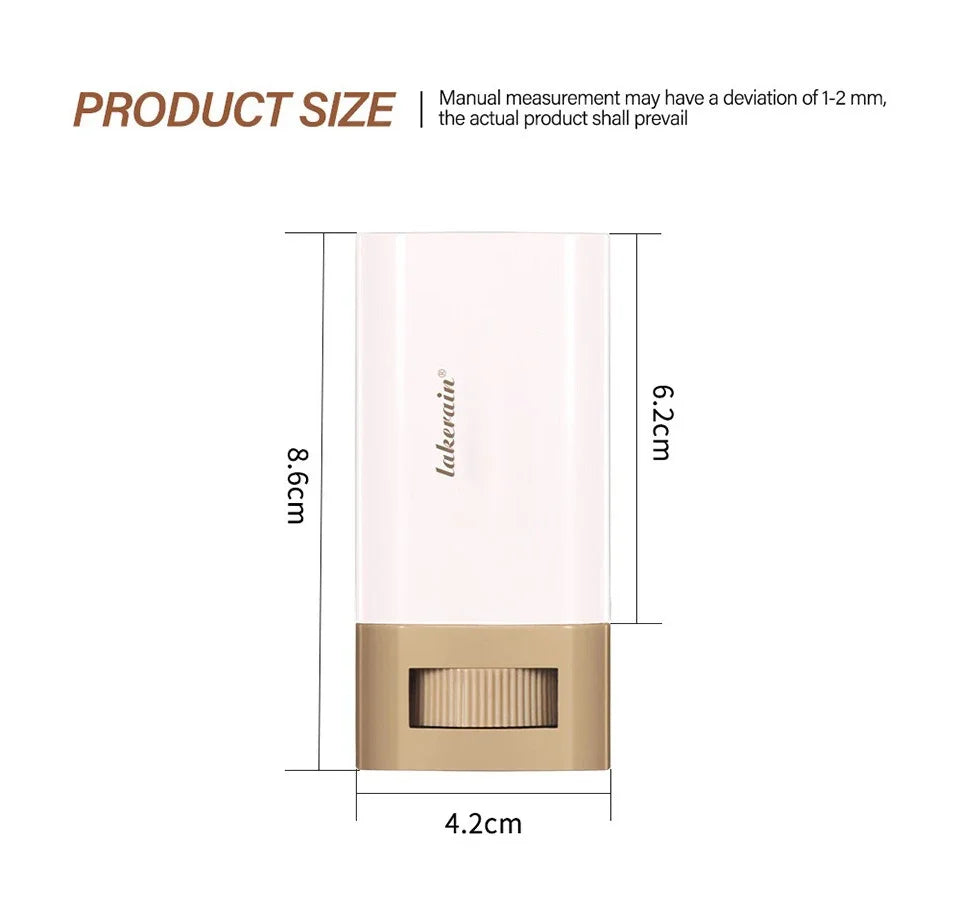 Lakerain Bronze Tint Foundation Stick – High Coverage, Moisturizing & Long-Lasting Concealer Balm 18g