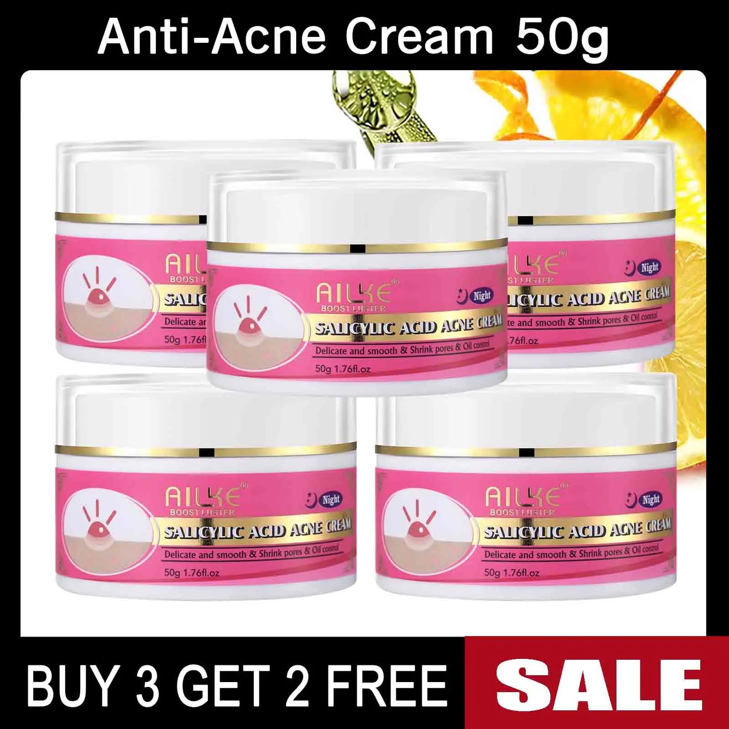 AILKE Natural Skin Brightening & Whitening Collection – Dark Spot Removal, Acne & Glow | Organic Vegan
