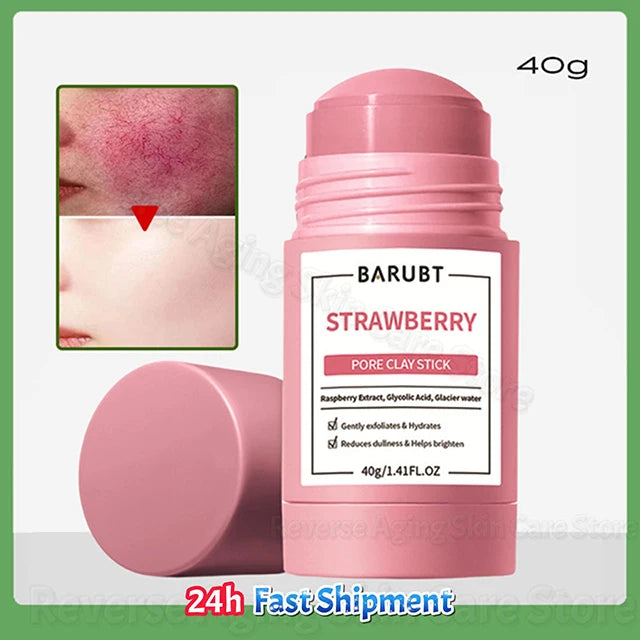 Jaysuing Cleansing Mask Stick – Mugwort, Alaska Volcano & More | Pore Minimizer & Acne Treatment 40g