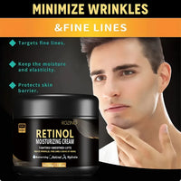 Men's Retinol Face Moisturizer – Anti-Wrinkle & Pore Minimizing