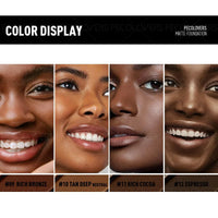 Pecolovers High Coverage Foundation – Waterproof, Sweatproof & Long-Lasting Cream Formula, 12 Shades