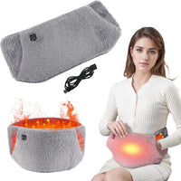 USB Electric Heating Belt – 3-in-1 Graphene Waist Warmer with 3 Heat Settings