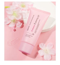 LAIKOU Sakura Exfoliating Peeling Gel – Moisturizing Facial Scrub with Vitamin C & Hyaluronic Acid (30g / 50g)