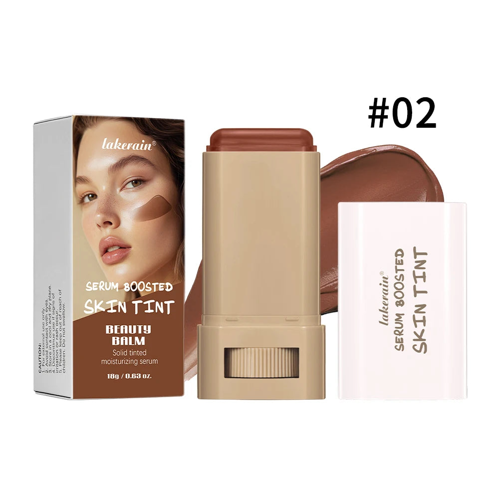 Skin Tint Foundation Stick Concealer Serum High Coverage Travel Bronze Sunblock