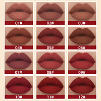 QiBest Velvet Matte Lipstick - Waterproof Long-Lasting Lip Tint