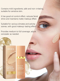 EELHOE Color-Changing Foundation & Concealer | Hydrating, Natural Coverage, Non-Cakey Finish