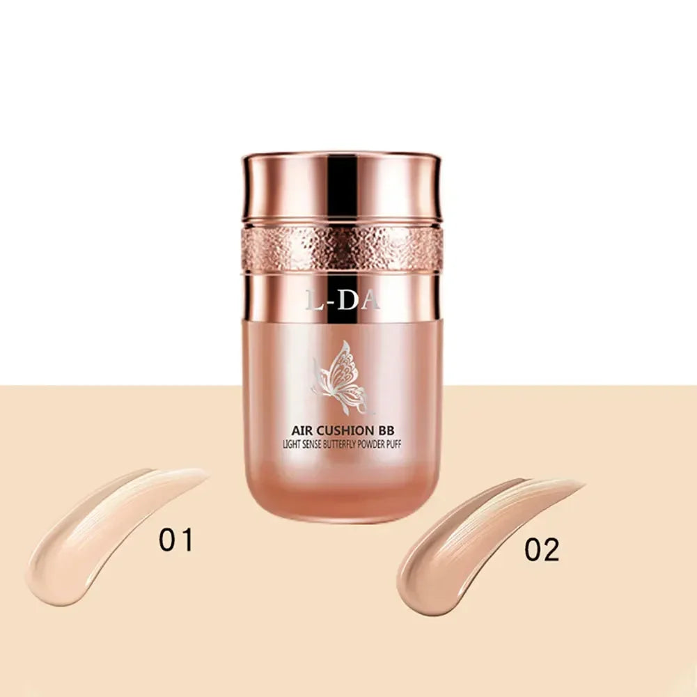 BB Cream Air Cushion Foundation & Concealer | Oil Control, Moisturizing, Waterproof | 30ml