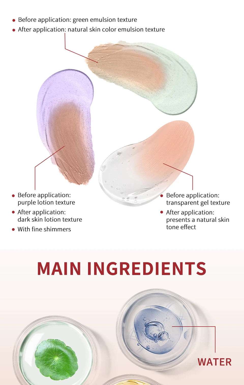 Centella CC Cream – Color Correcting Korean Foundation with Hydrating Coverage (15ml)