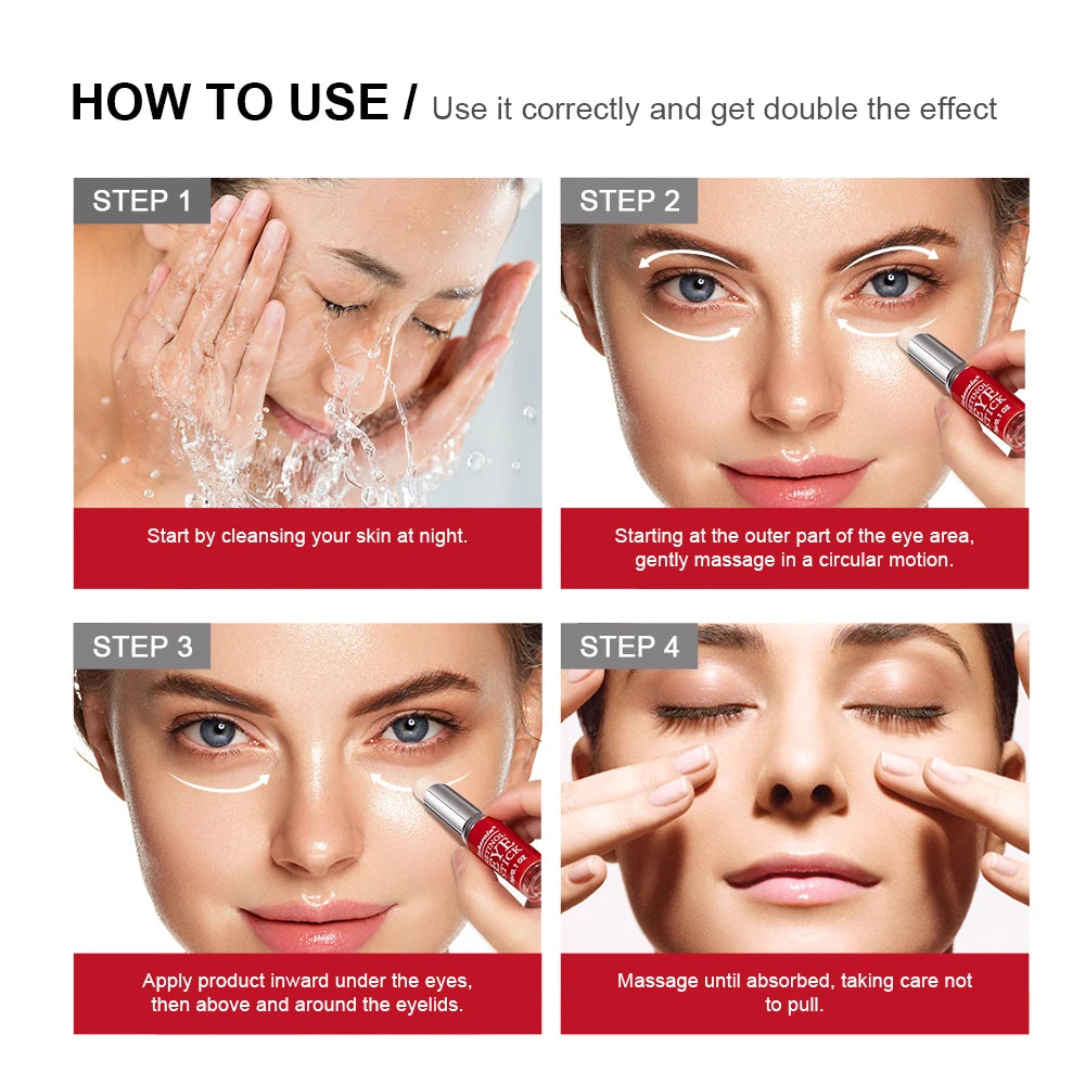 Retinol Eye Cream Stick – Anti-Aging Dark Circle & Firming Eye Balm for Puffiness, Fine Lines & Brightening (3g)