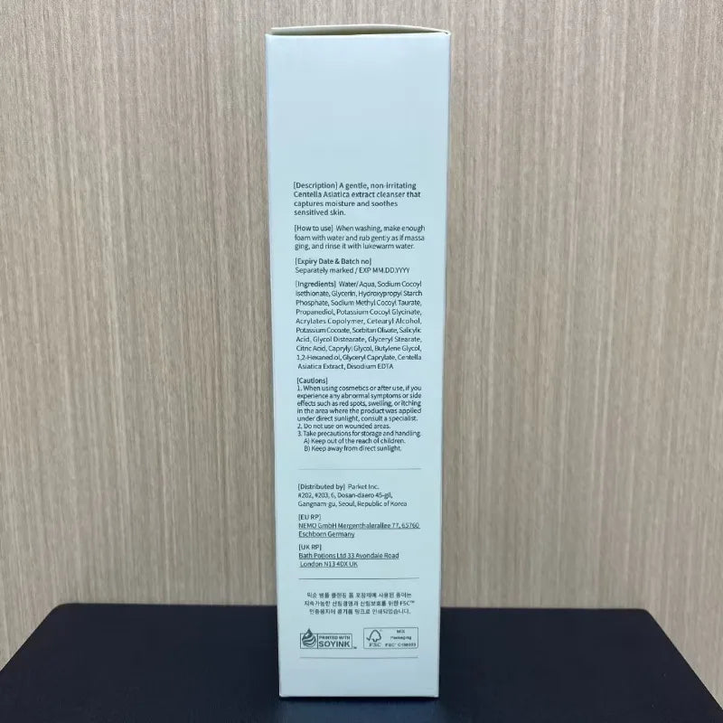 MIXSOON Bean Essence, Bean Cream & Centella Asiatica Cleanser