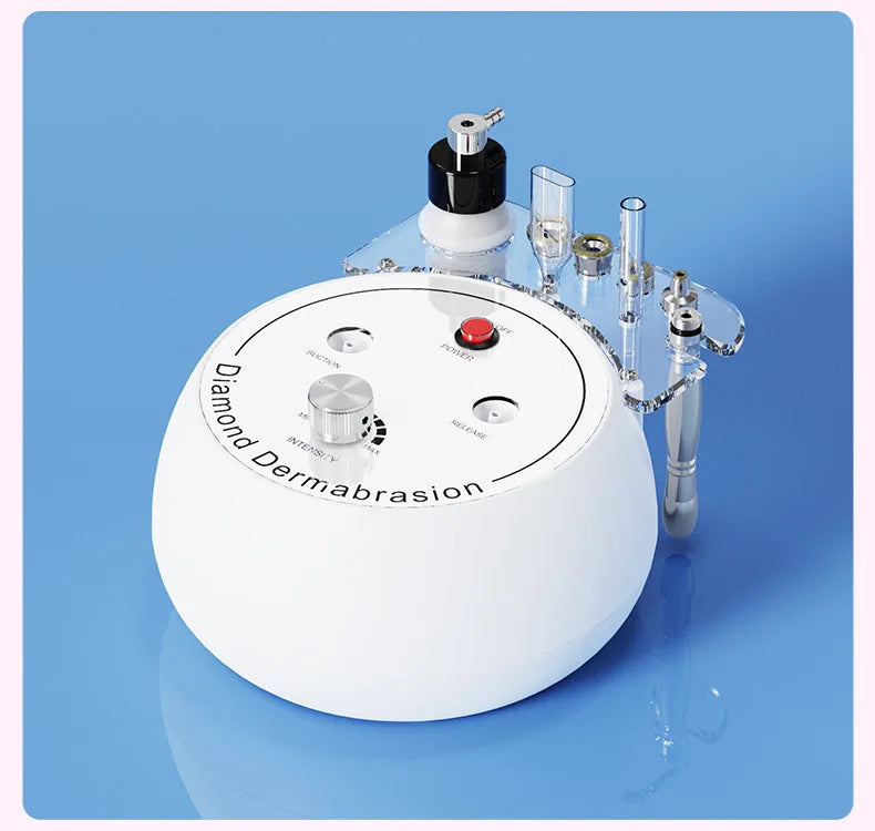 3-in-1 Diamond Microdermabrasion Machine – Blackhead Removal, Deep Cleanse & Pore Tightening