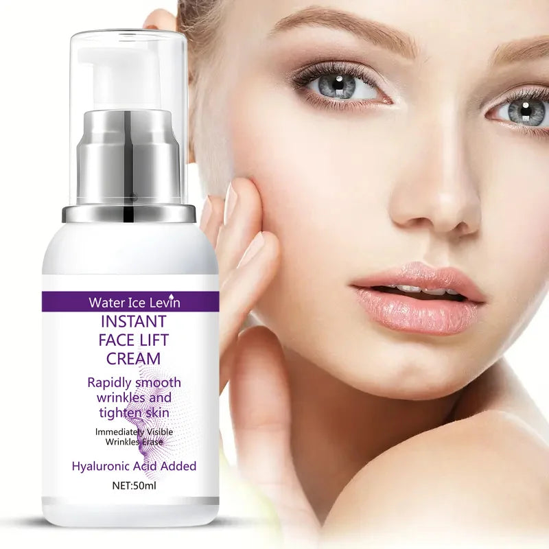 Instant Face Lift Cream – Hyaluronic Acid, Collagen & Vitamin C Anti-Wrinkle Firming (50ml)