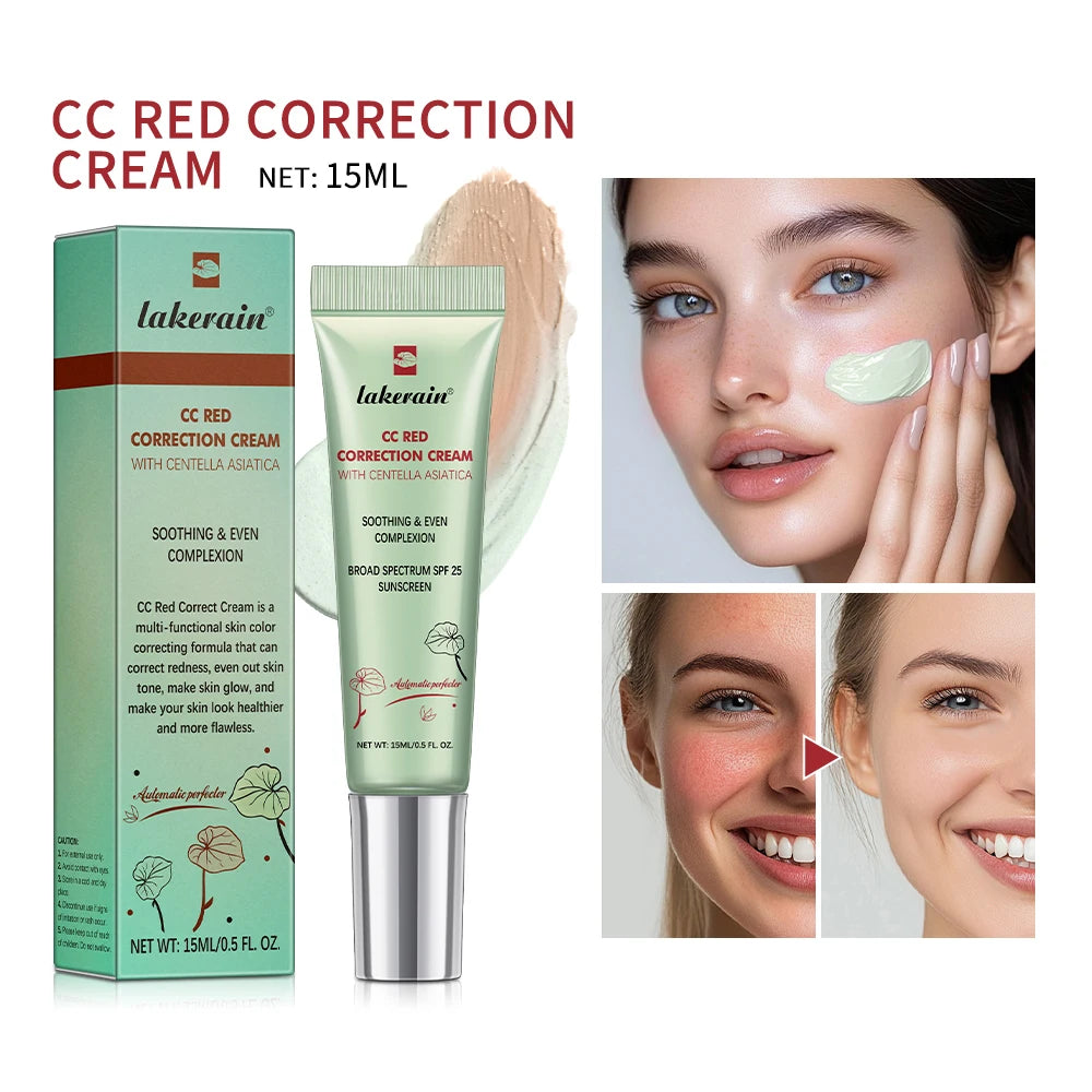 Centella CC Cream – Color Correcting Korean Foundation with Hydrating Coverage (15ml)