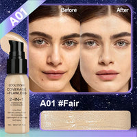 Air Cushion CC Cream Foundation | Oil Control, Matte, Full Coverage, Waterproof | 10 Shades