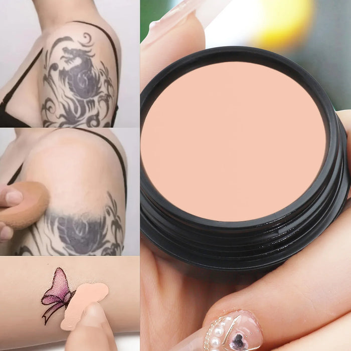 Full Coverage Concealer Cream – Waterproof Matte Finish for All Skin Tones, Hides Scars & Dark Circles 15g