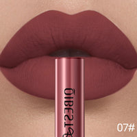 QiBest Velvet Matte Lipstick - Waterproof Long-Lasting Lip Tint