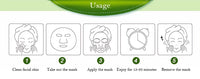 SADOER Natural Plant Sheet Face Mask – Moisturizing, Oil Control & Anti-Aging | 10pcs