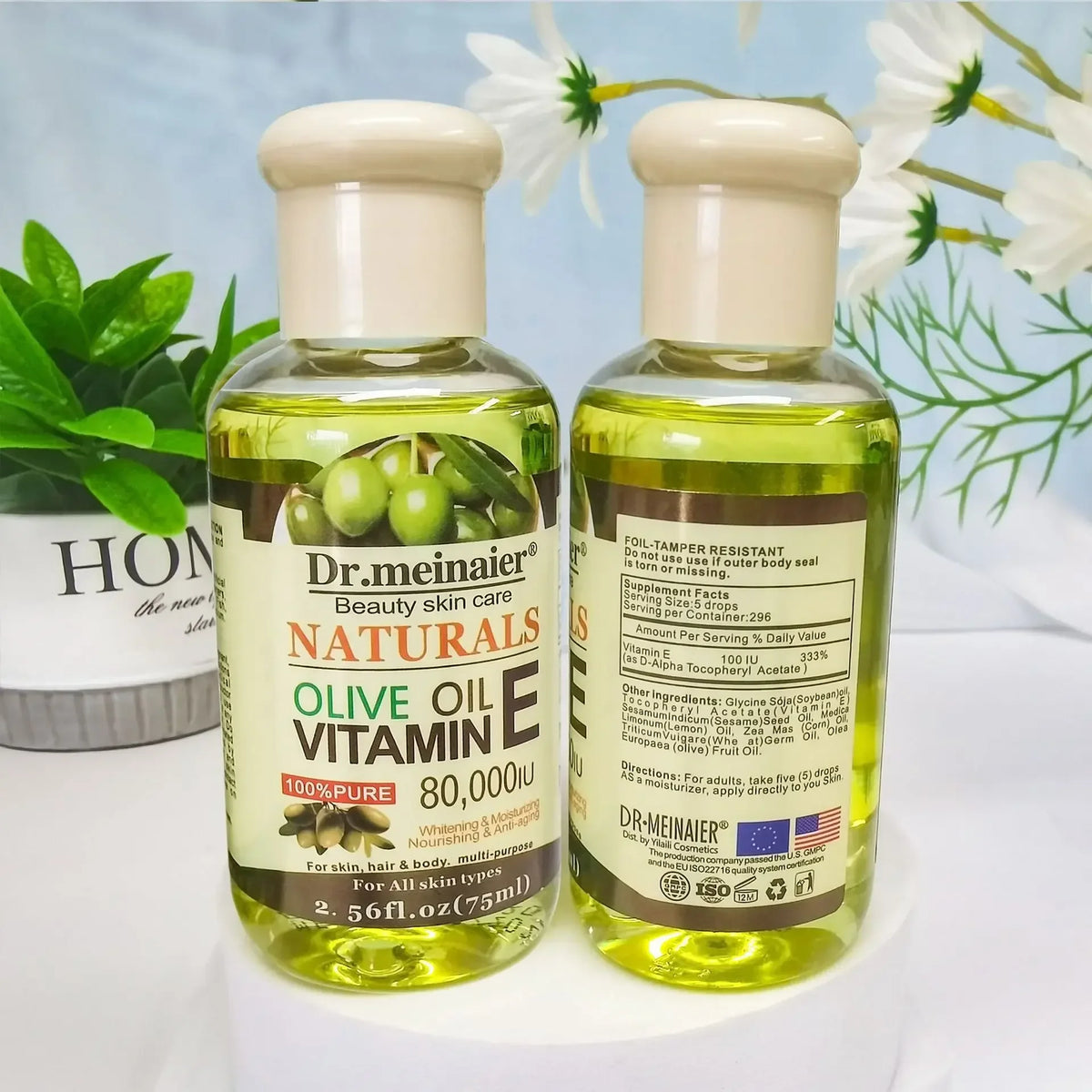 Vitamin E Face Essence Oil – Brightening & Anti-Aging Skin Care (75ml)
