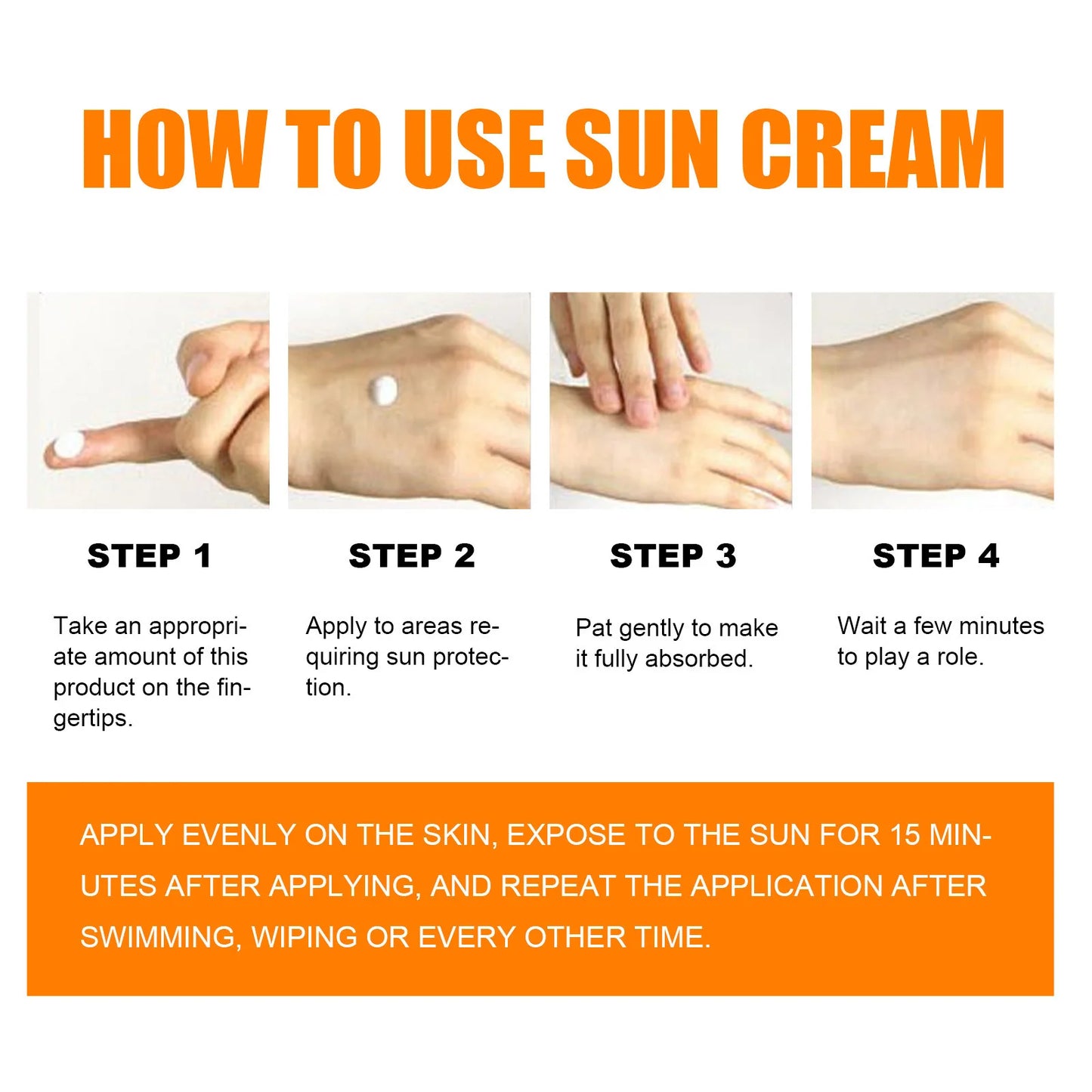 EELHOE SPF Sunscreen Concealer Cream – Moisturizing, Sweatproof & Matte Finish for Face, Lips & Cheeks 40g