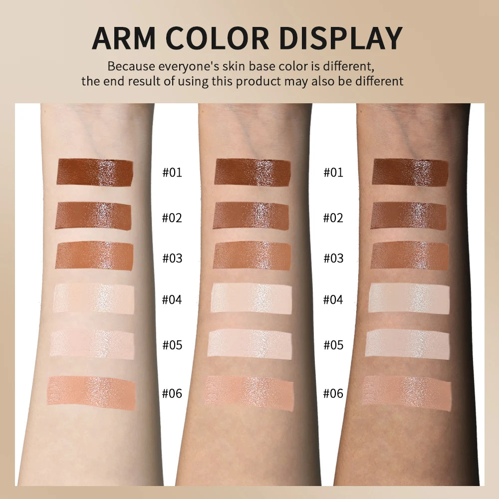 Skin Tint Foundation Stick Concealer Serum High Coverage Travel Bronze Sunblock