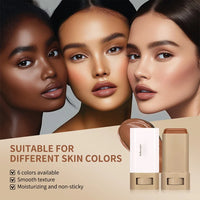 Lakerain Bronze Tint Foundation Stick – High Coverage, Moisturizing & Long-Lasting Concealer Balm 18g