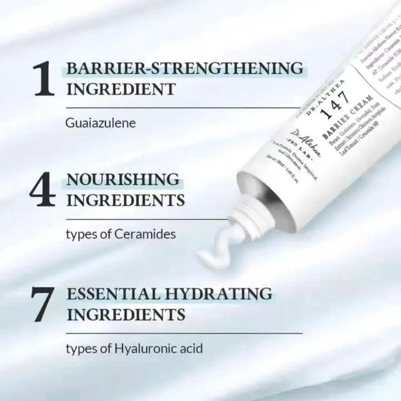 Dr. Althea 345 Face Cream Korean Skincare Skin-softening Moisturize FaceCream Gentle Repairing Suitable for Sensitive