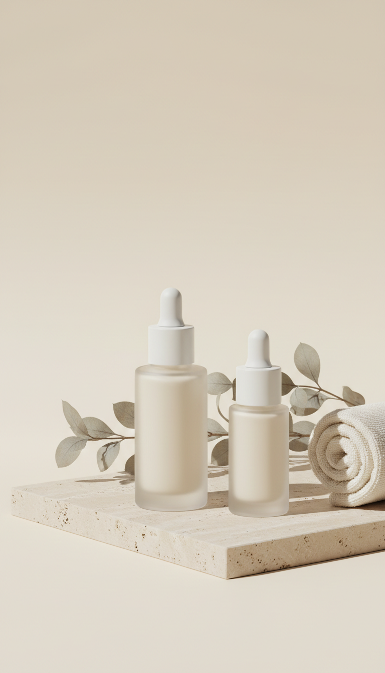 Radiance renewal face serum with squalane