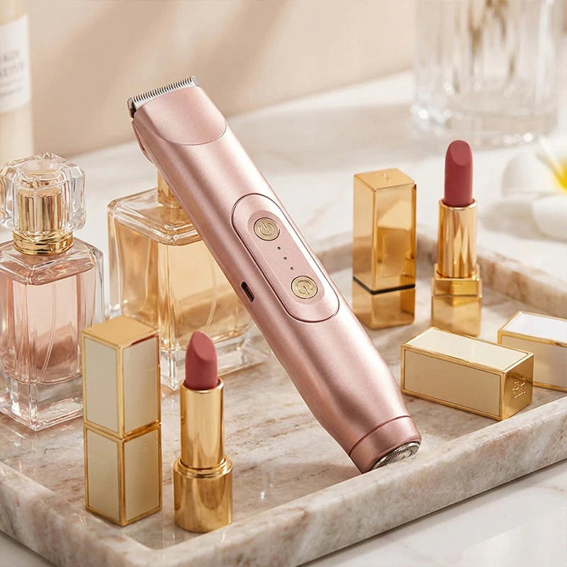 Bikini Trimmer 2-in-1: Rechargeable